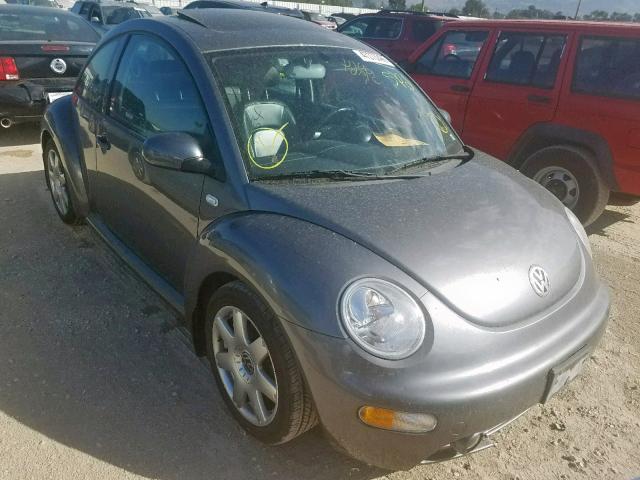 3VWDD21C03M407065 - 2003 VOLKSWAGEN NEW BEETLE გრაფიტი ფოტო 1