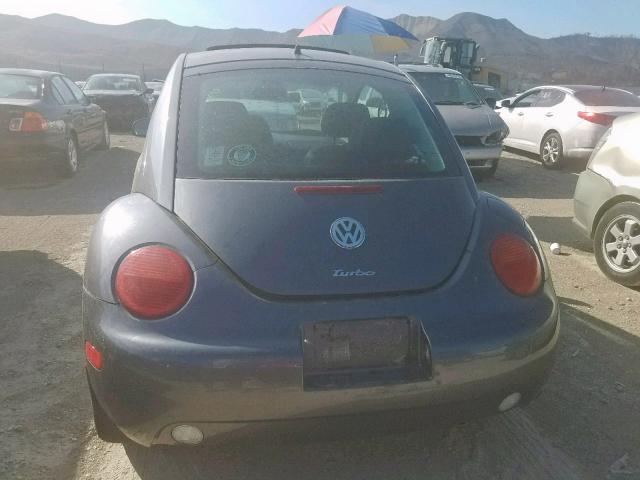 3VWDD21C03M407065 - 2003 VOLKSWAGEN NEW BEETLE გრაფიტი ფოტო 9