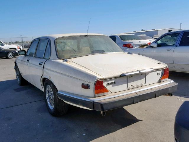 SAJAV1344GC447385 - 1986 JAGUAR XJ6 WHITE photo 3