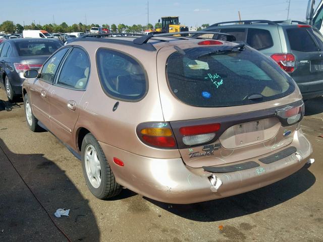 1FALP57U9TA173759 - 1996 FORD TAURUS GL TAN photo 3