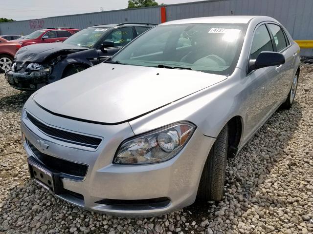 1G1ZB5E05CF172266 - 2012 CHEVROLET MALIBU LS SILVER photo 2