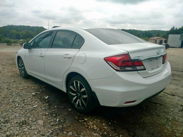 19XFB2F99EE058340 - 2014 HONDA CIVIC EXL 白色 照片 3
