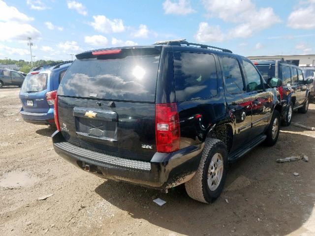 1GNFK13027R298845 - 2007 CHEVROLET TAHOE K150 BLACK photo 4