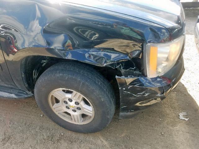 1GNFK13027R298845 - 2007 CHEVROLET TAHOE K150 BLACK photo 9