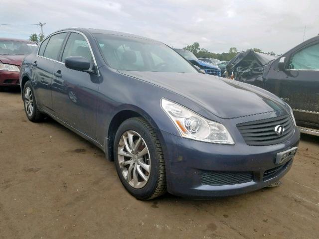 JNKCV61F29M353428 - 2009 INFINITI G37 BLUE photo 1