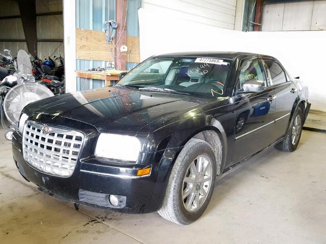 2C3KK53G47H790311 - 2007 CHRYSLER 300 TOURIN BLACK photo 2