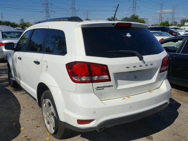 3C4PDDDG4FT639737 - 2015 DODGE JOURNEY LI WHITE photo 3