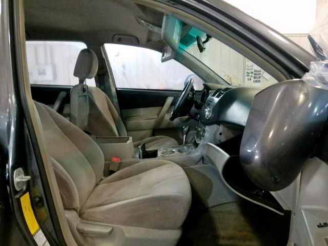 JTEES41A982043746 - 2008 TOYOTA HIGHLANDER GRAY photo 5