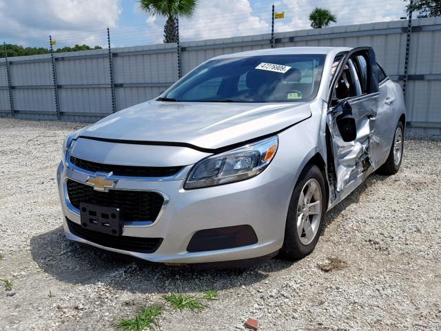 1G11B5SA6GF128664 - 2016 CHEVROLET MALIBU LIM 银色 照片 2