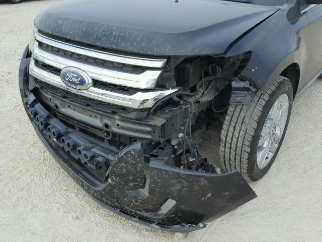 2FMDK3KC9BBA47187 - 2011 FORD EDGE LIMIT BLACK photo 9