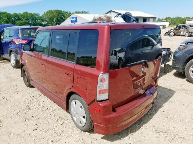 JTLKT334564116641 - 2006 TOYOTA SCION XB 红色 照片 3