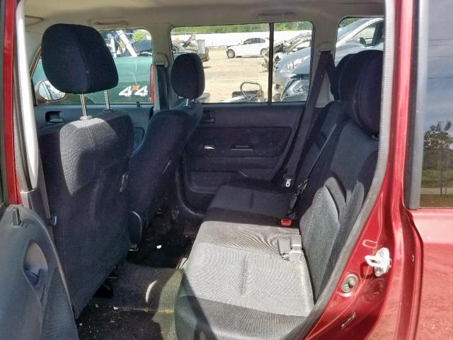 JTLKT334564116641 - 2006 TOYOTA SCION XB 红色 照片 6