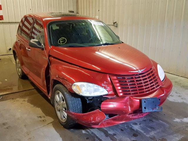 3C4FY58B83T561222 - 2003 CHRYSLER PT CRUISER RED photo 1