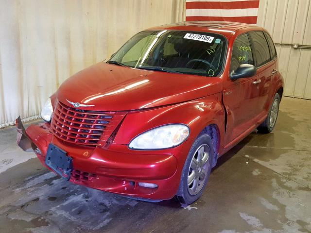 3C4FY58B83T561222 - 2003 CHRYSLER PT CRUISER RED photo 2