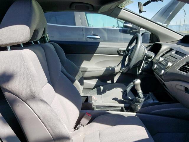 2HGFG11238H007965 - 2008 HONDA CIVIC DX SILVER photo 5