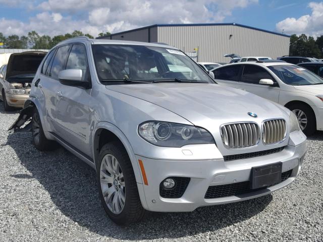 5UXZV8C55BL418567 - 2011 BMW X5 XDRIVE5 SILVER photo 1