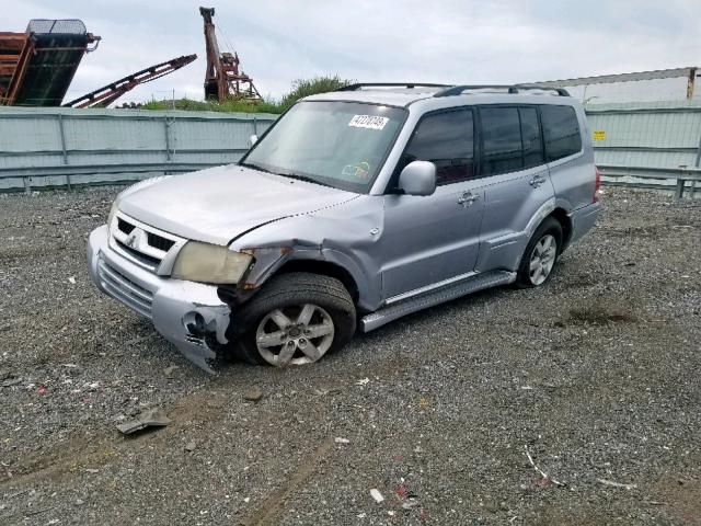 JA4MW51S15J000324 - 2005 MITSUBISHI MONTERO LI GRAY photo 2