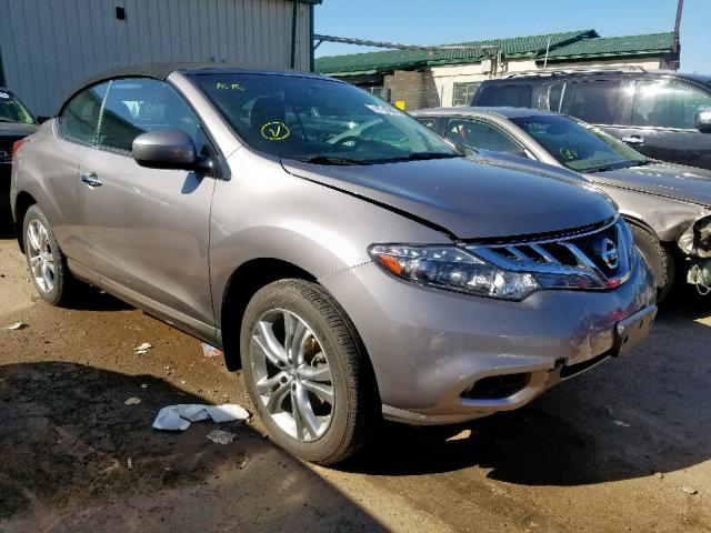 JN8AZ1FY1BW000736 - 2011 NISSAN MURANO CRO GRAY photo 1