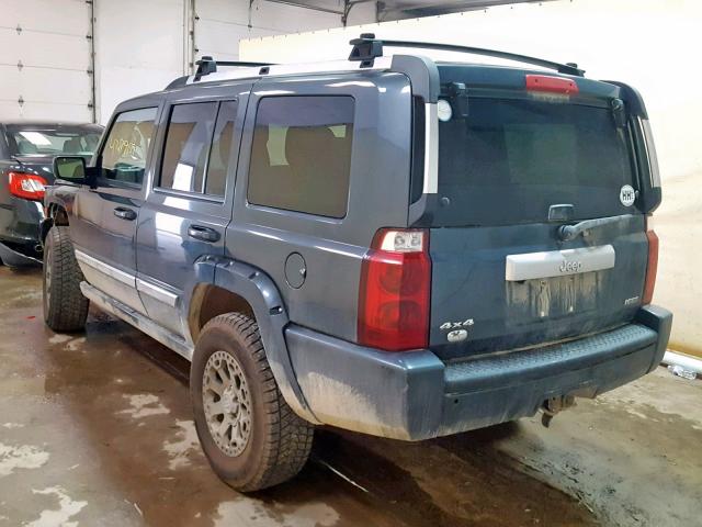 1J8HG68267C586809 - 2007 JEEP COMMANDER Mavi foto 3