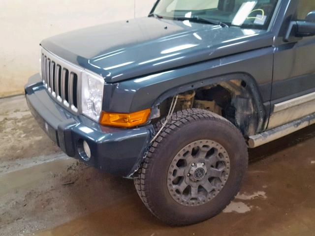 1J8HG68267C586809 - 2007 JEEP COMMANDER Mavi foto 9