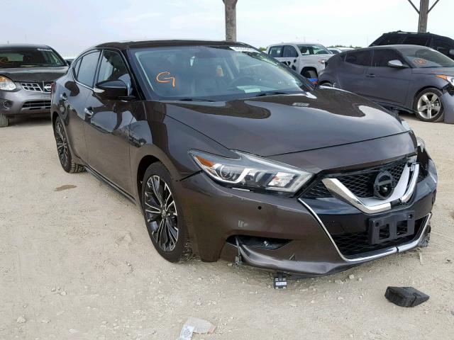 1N4AA6AP8GC379294 - 2016 NISSAN MAXIMA 3.5 BROWN photo 1