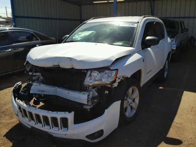 1C4NJDBB9CD662360 - 2012 JEEP COMPASS SP 白色 照片 2