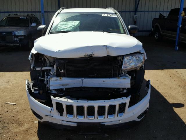 1C4NJDBB9CD662360 - 2012 JEEP COMPASS SP 白色 照片 9