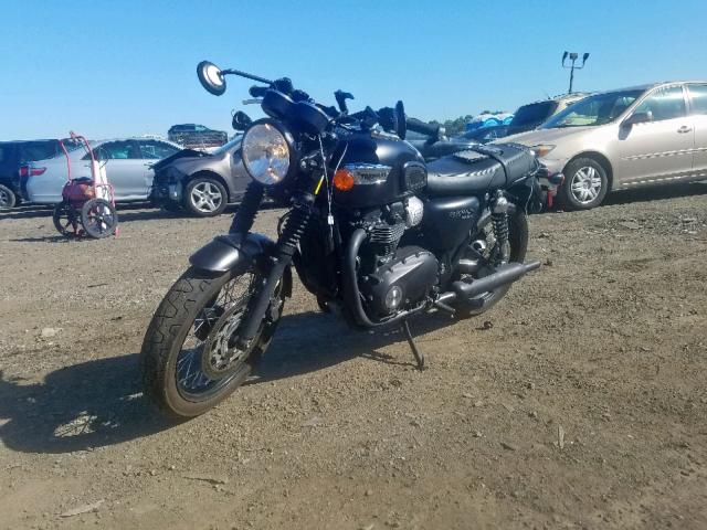 SMTD10GN1JT883091 - 2018 TRIUMPH MOTORCYCLE BONNEVILLE BLACK photo 2