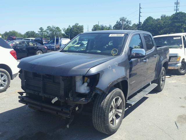 1GCGSCE31G1155710 - 2016 CHEVROLET COLORADO L GRAY photo 2