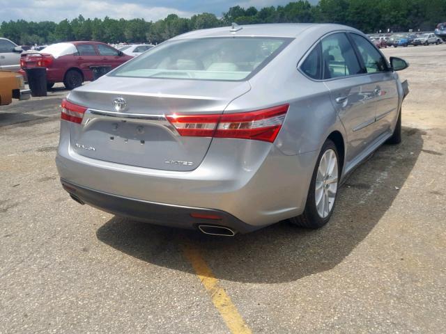 4T1BK1EB6FU177622 - 2015 TOYOTA AVALON XLE SILVER photo 4