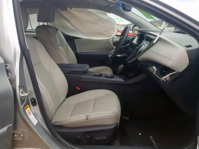 4T1BK1EB6FU177622 - 2015 TOYOTA AVALON XLE SILVER photo 5