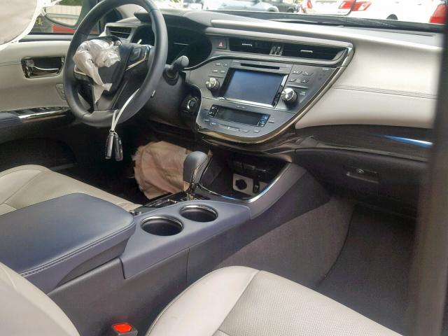 4T1BK1EB6FU177622 - 2015 TOYOTA AVALON XLE SILVER photo 9