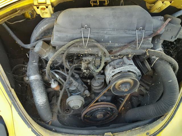 1342496713 - 1974 VOLKSWAGEN BEETLE YELLOW photo 7