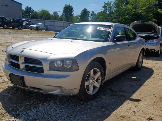 2B3KA33V69H627522 - 2009 DODGE CHARGER SX SILVER photo 2