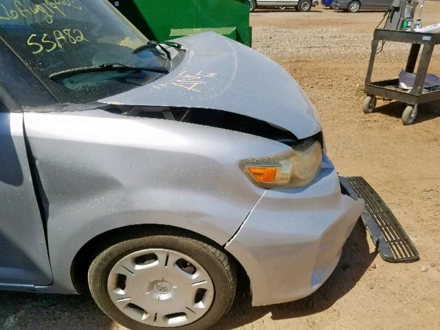 JTLZE4FE4B1118900 - 2011 TOYOTA SCION XB 银色 照片 9