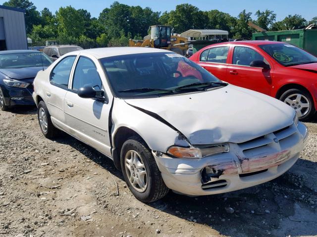 1B3EJ46X4XN503902 - 1999 DODGE STRATUS WHITE photo 1