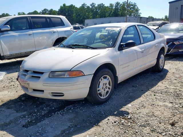 1B3EJ46X4XN503902 - 1999 DODGE STRATUS WHITE photo 2