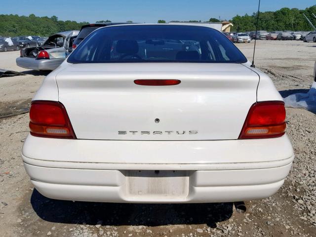 1B3EJ46X4XN503902 - 1999 DODGE STRATUS WHITE photo 9