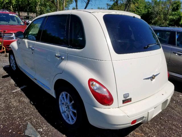 3A8FY48B08T198442 - 2008 CHRYSLER PT CRUISER WHITE photo 3