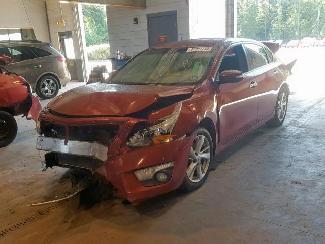 1N4AL3APXDN406679 - 2013 NISSAN ALTIMA SL RED photo 2