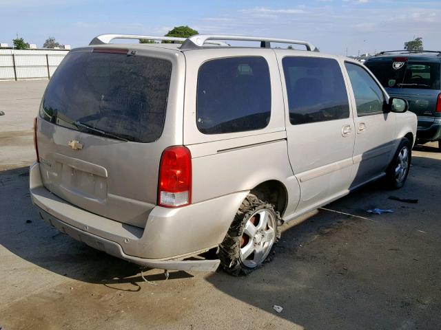 1GNDV33137D109944 - 2007 CHEVROLET UPLANDER L TAN photo 4