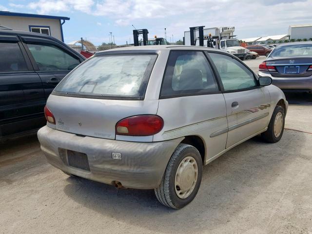 2S2AB21H416603367 - 2001 SUZUKI SWIFT BASE SILVER photo 4