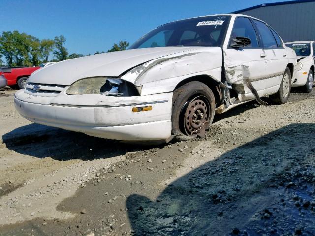 2G1WL52M0W9169747 - 1998 CHEVROLET LUMINA BAS WHITE photo 2