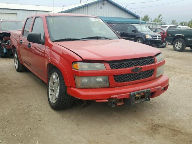 1GCCS136258146390 - 2005 CHEVROLET COLORADO RED photo 1