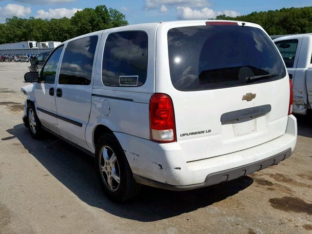 1GNDV23178D147754 - 2008 CHEVROLET UPLANDER L WHITE photo 3