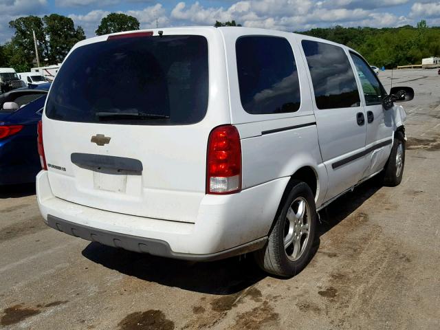 1GNDV23178D147754 - 2008 CHEVROLET UPLANDER L WHITE photo 4