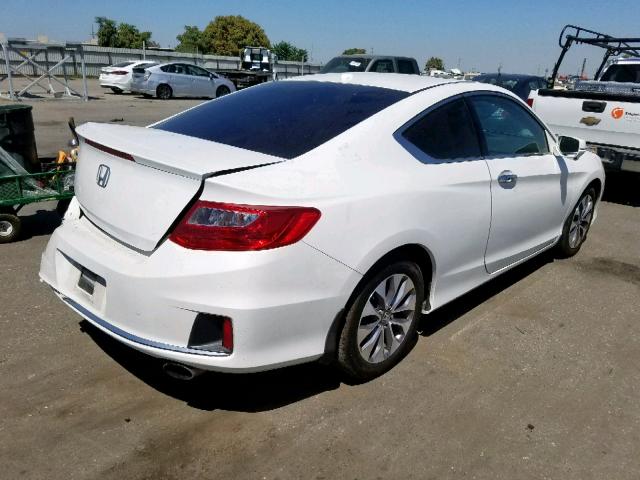 1HGCT1B81EA000802 - 2014 HONDA ACCORD EXL WHITE photo 4