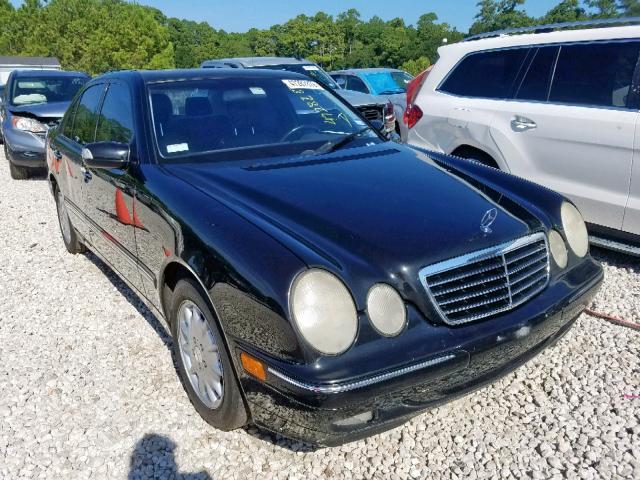 WDBJF65J41B249199 - 2001 MERCEDES-BENZ E 320 BLACK photo 1