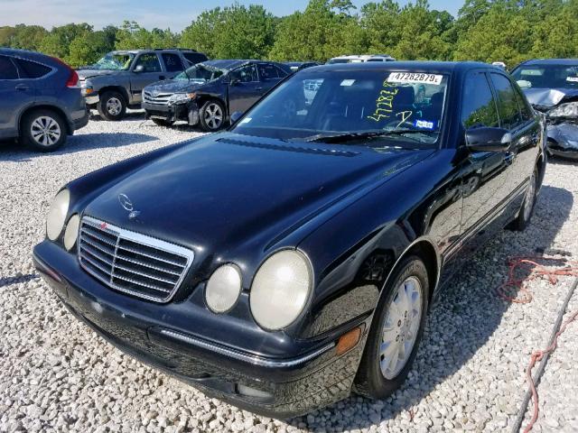 WDBJF65J41B249199 - 2001 MERCEDES-BENZ E 320 BLACK photo 2