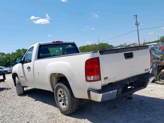 1GTEC14XX8Z236611 - 2008 GMC SIERRA C15 WHITE photo 3